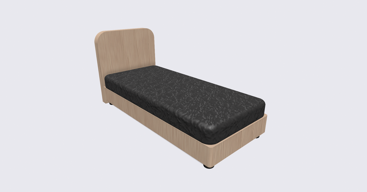 Simple Bed by Erdenay Download free STL model