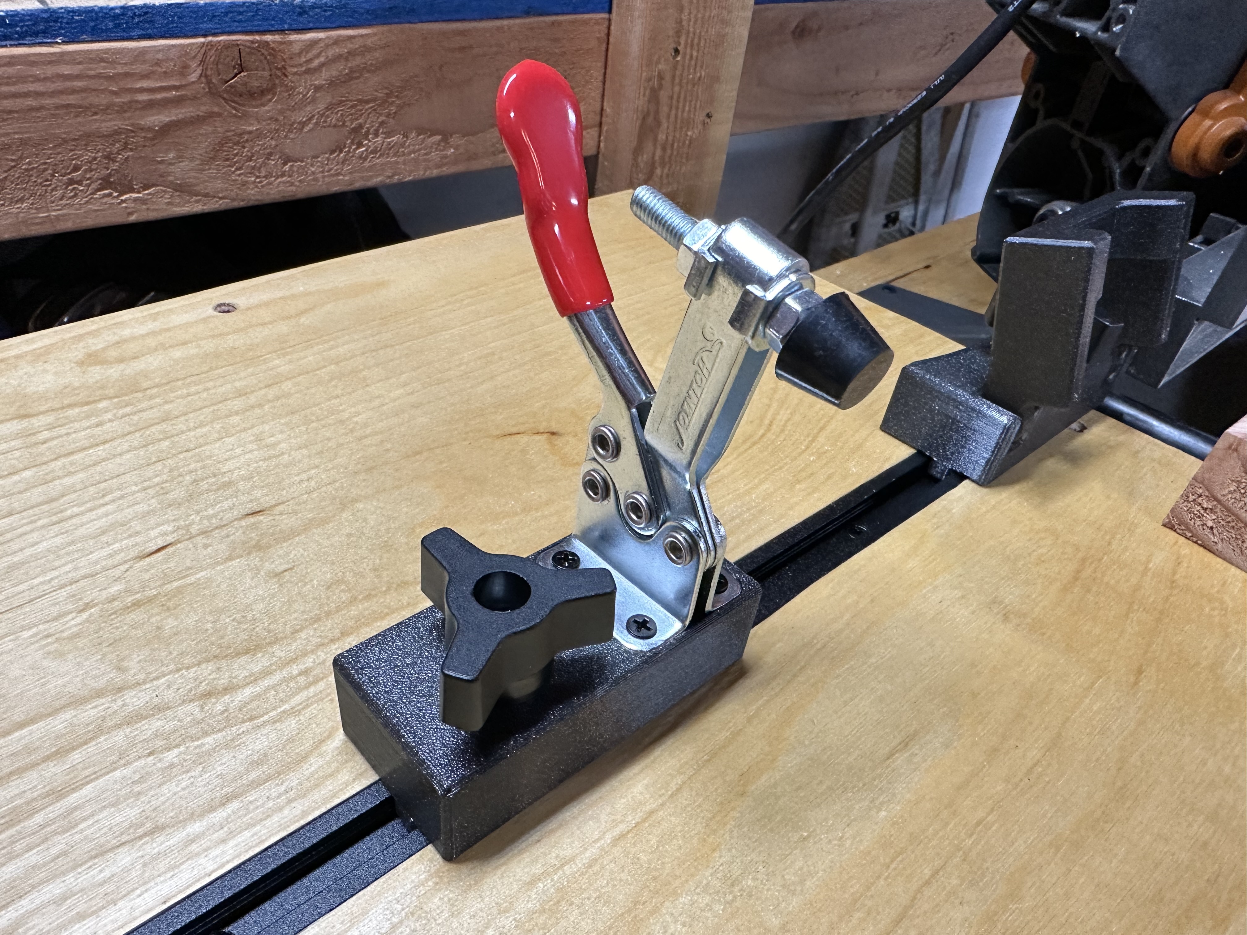 Miter Track Block for Toggle Clamp