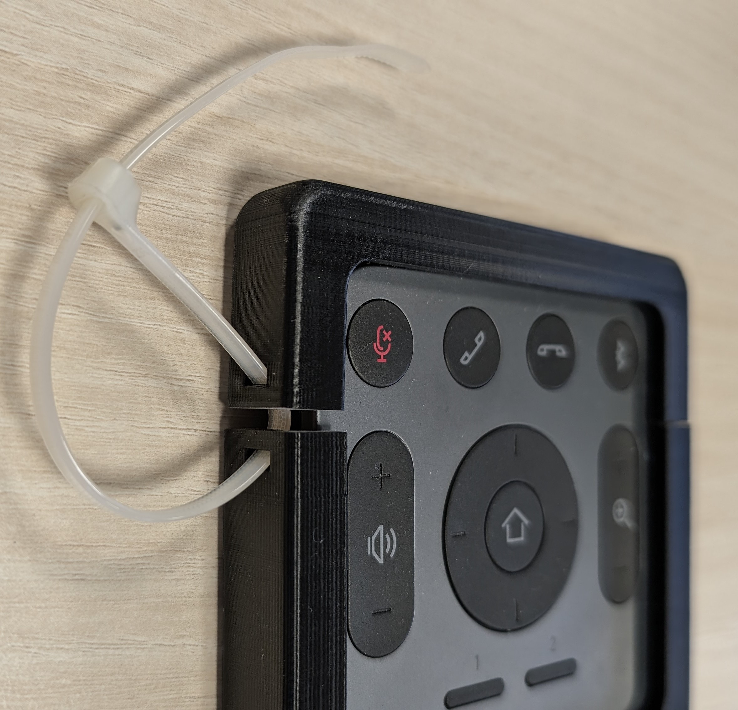 Logitech MeetUp remote wall (lockable) by ThaKat Download free STL