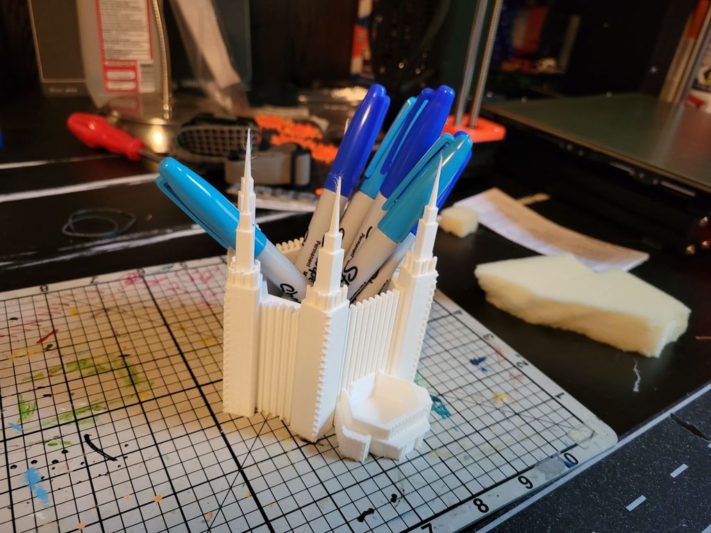 DC Temple Pen Holder