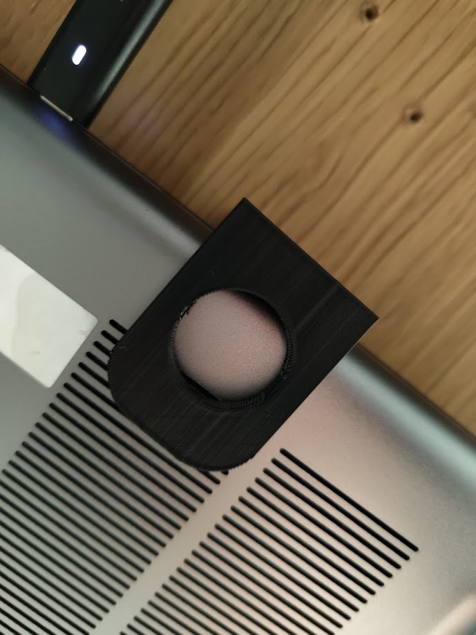 Laptop Mount for desk underside by David Quirke Download free STL