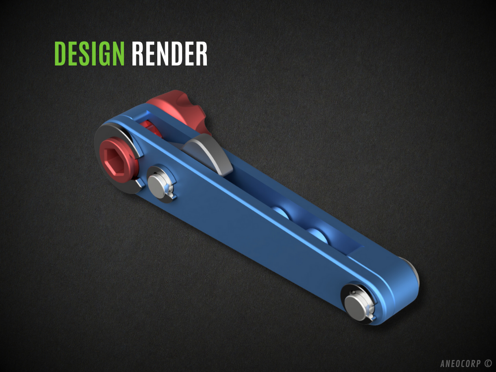 Miniatura 2 do modelo 3D MiniHex Bit Ratchet v3.1