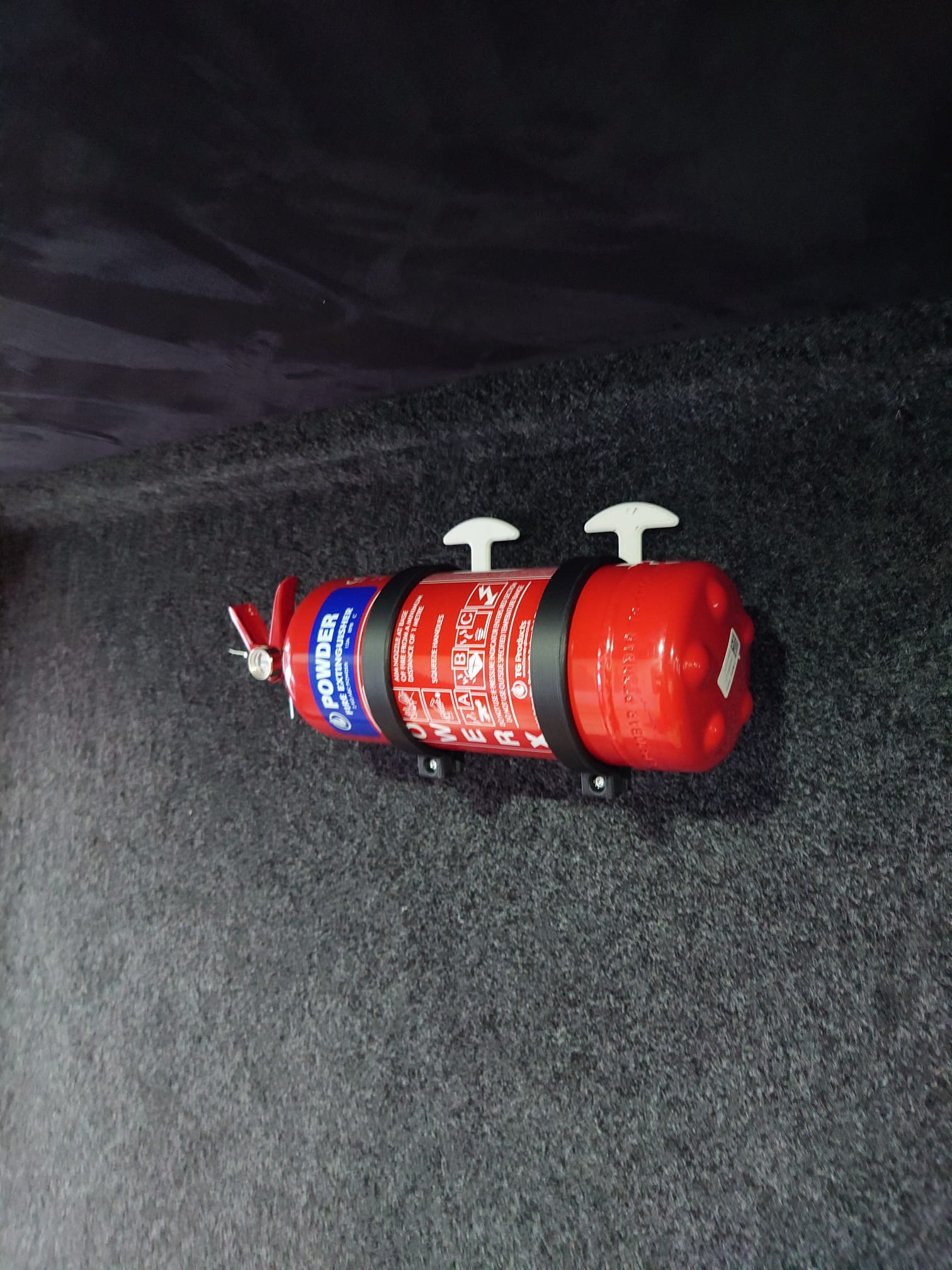Fire Extinguisher Horizontal Wall Mount/ Quick Release — miniatura 6