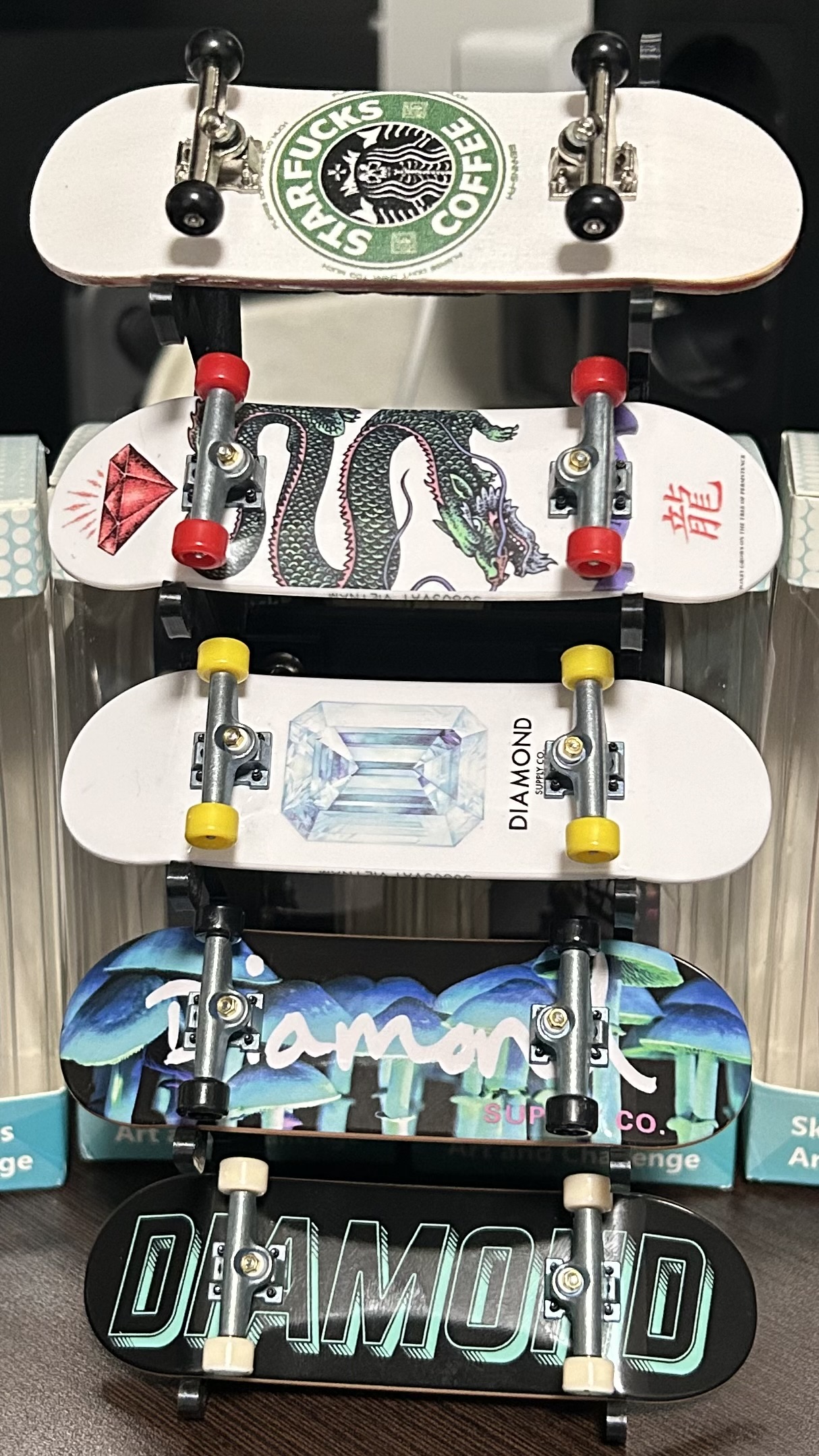 Fingerboard Display Rack