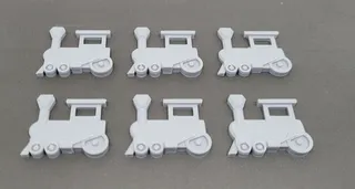 Mexican Train Dominoes game token