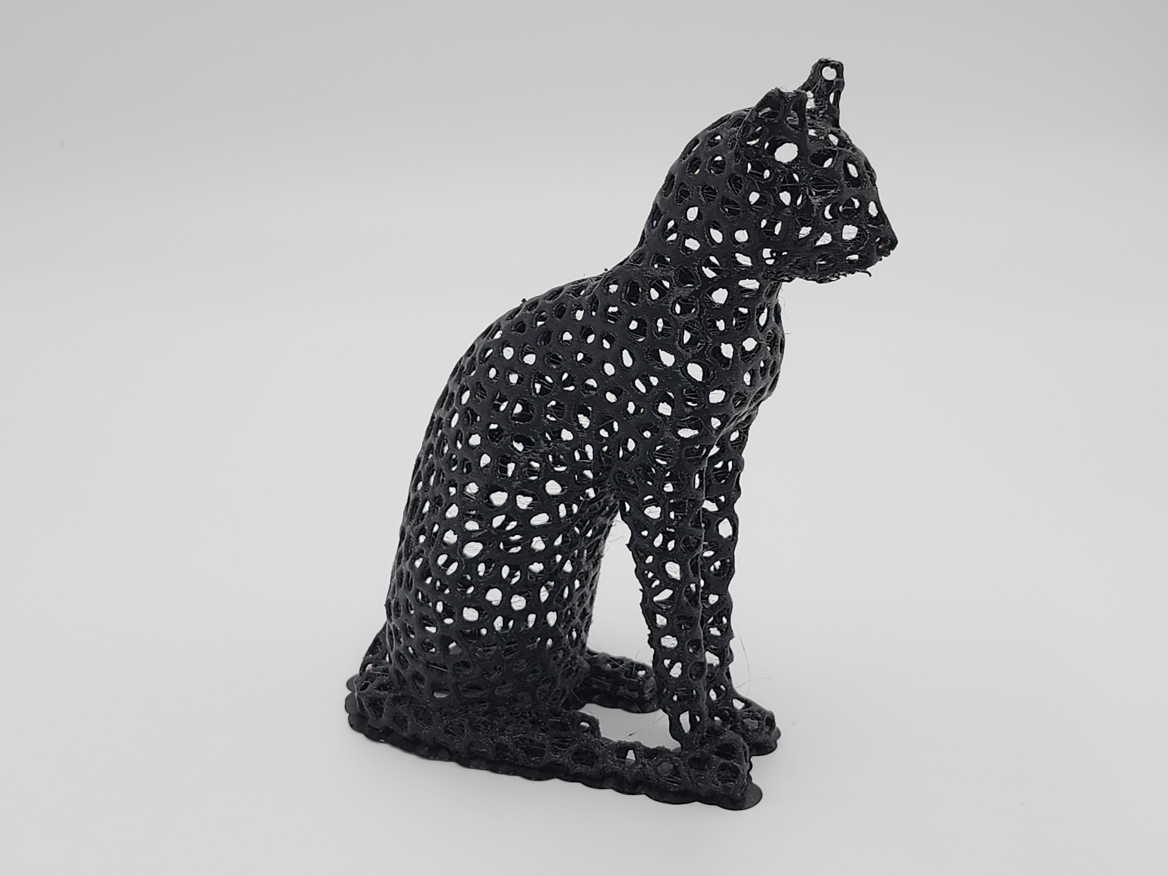 Voronoi Gayer-Anderson Cat from The British Museum