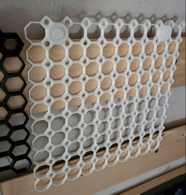 French cleat hook (pushfit) for Multiboard with FreeCAD file