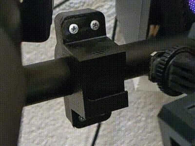 Tripod mount (22mm) with hot shoe adapter