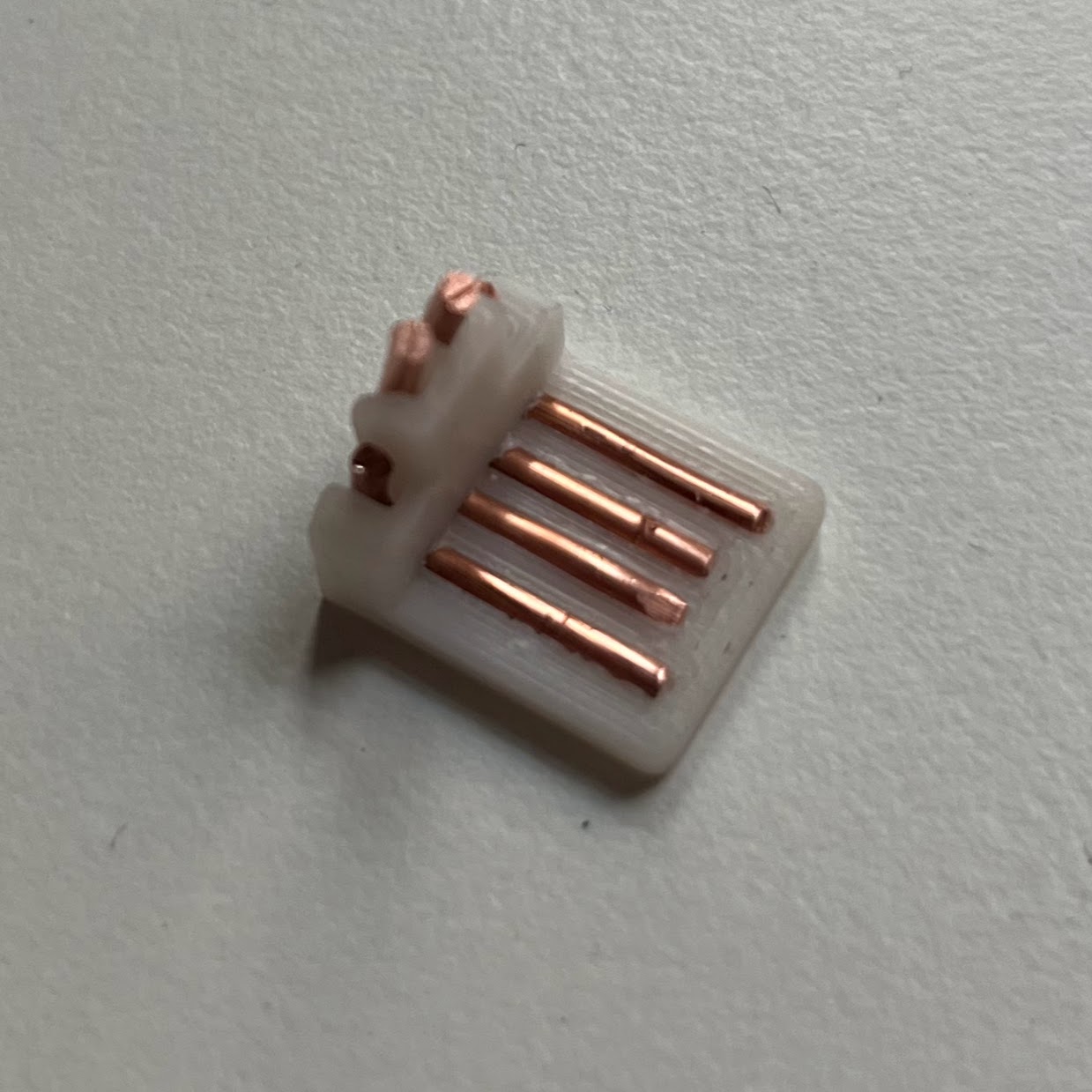 Tiny angled USB A Male connector