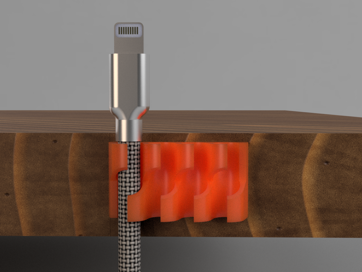 Cable holder 1,2,3,4 slots