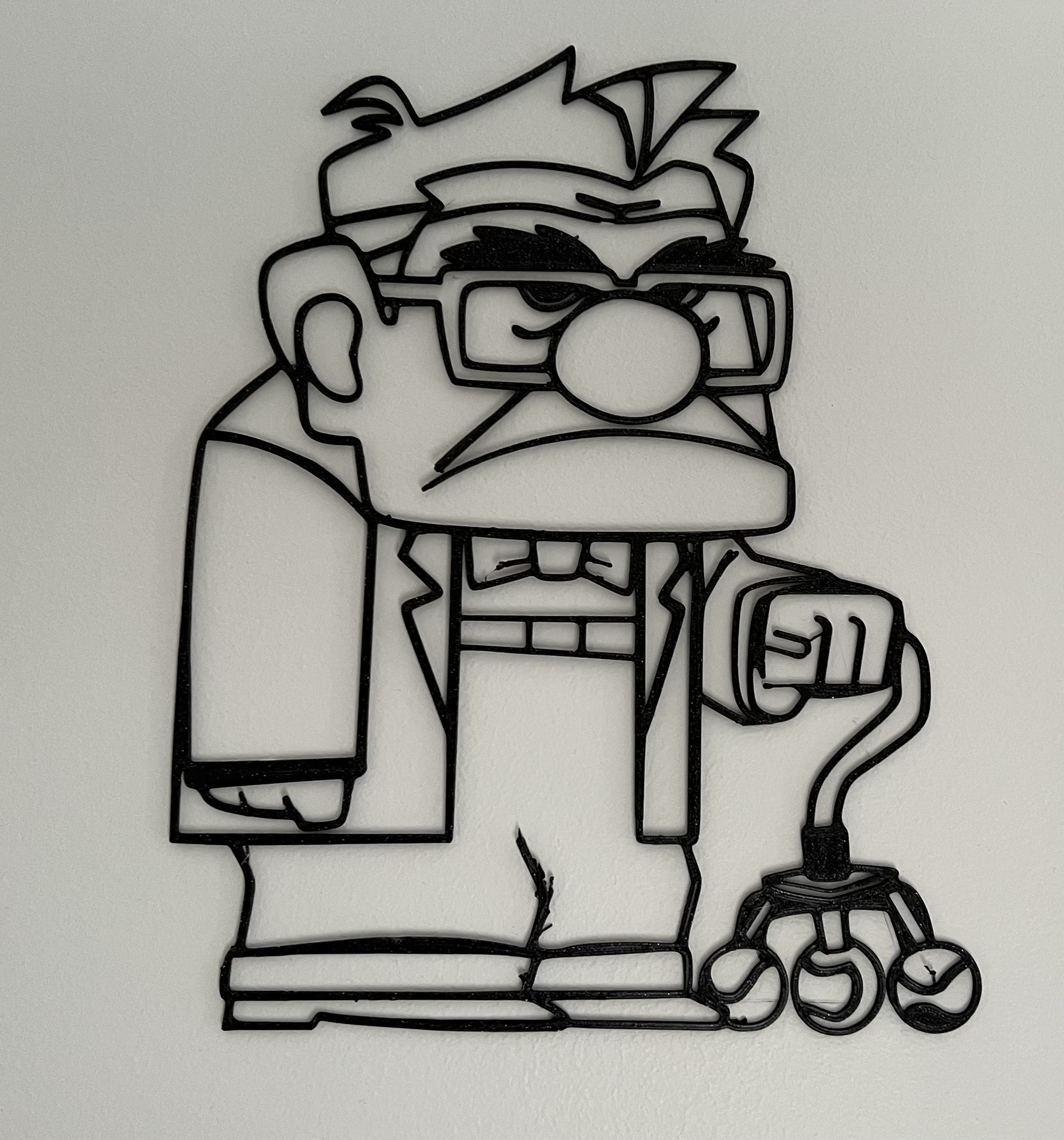 Carl Fredricksen - Up Wall Art
