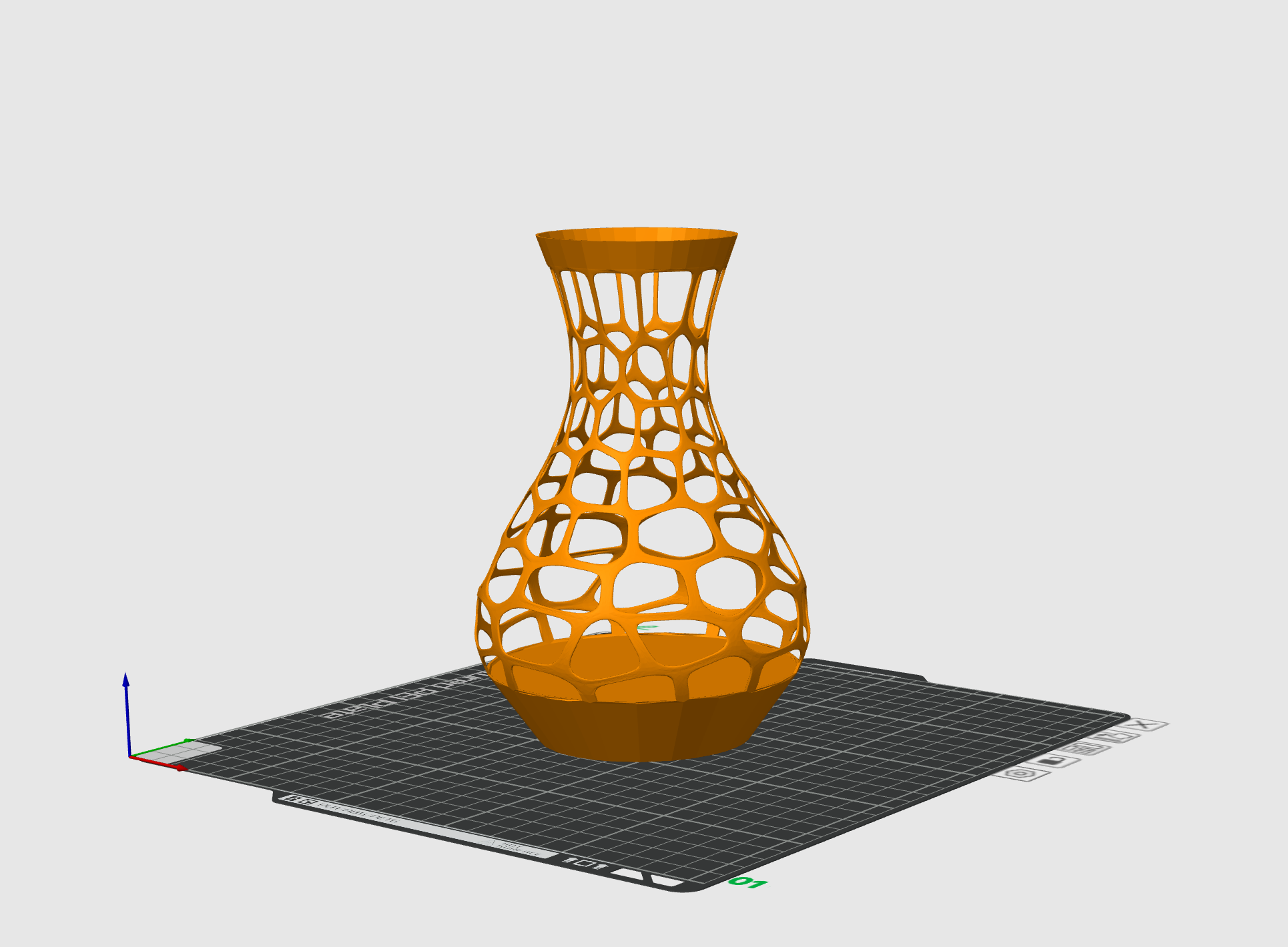 Voronoi Vase for Flowers