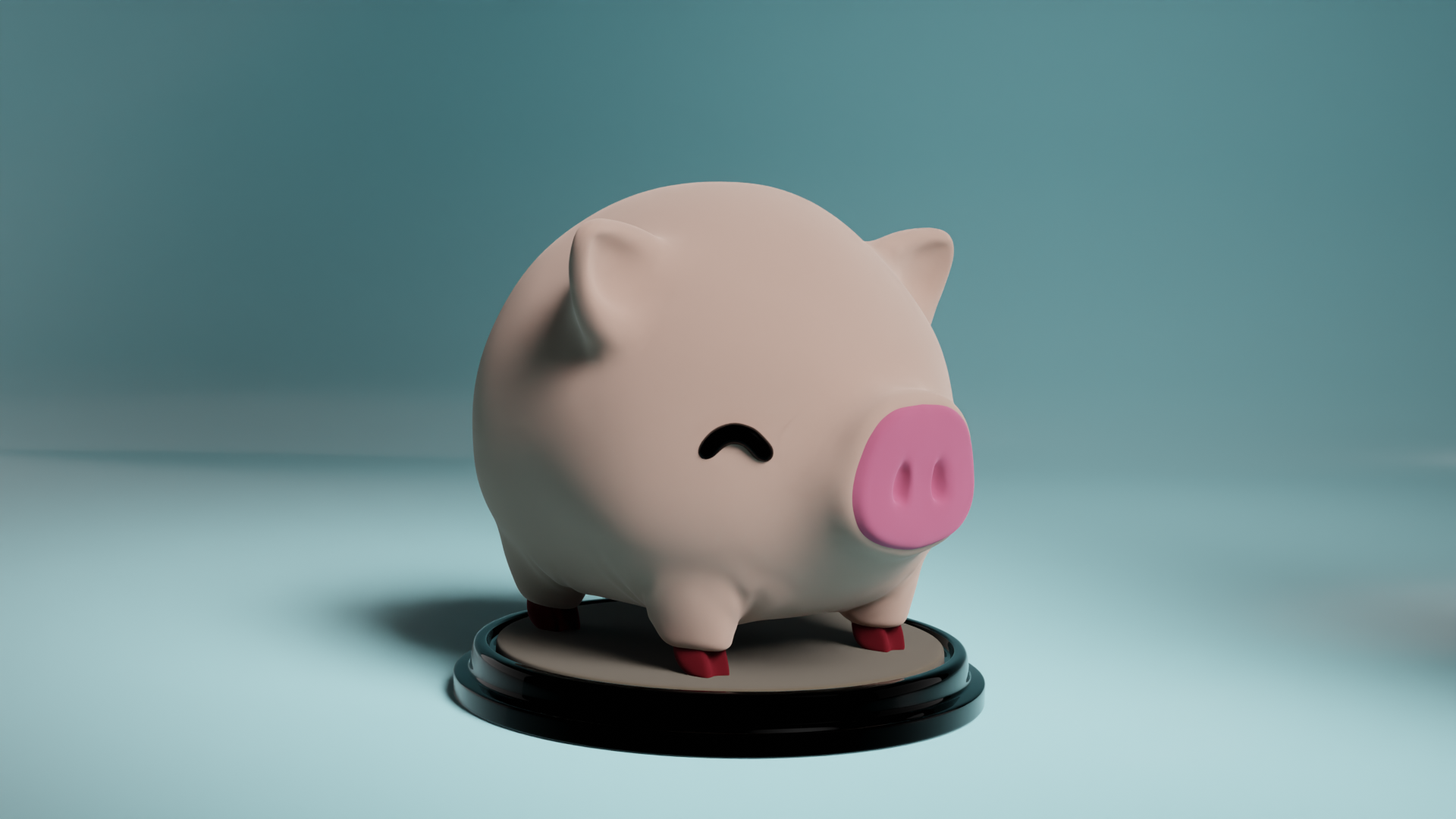 Pig Chibi - Collectible Farm Animals #1