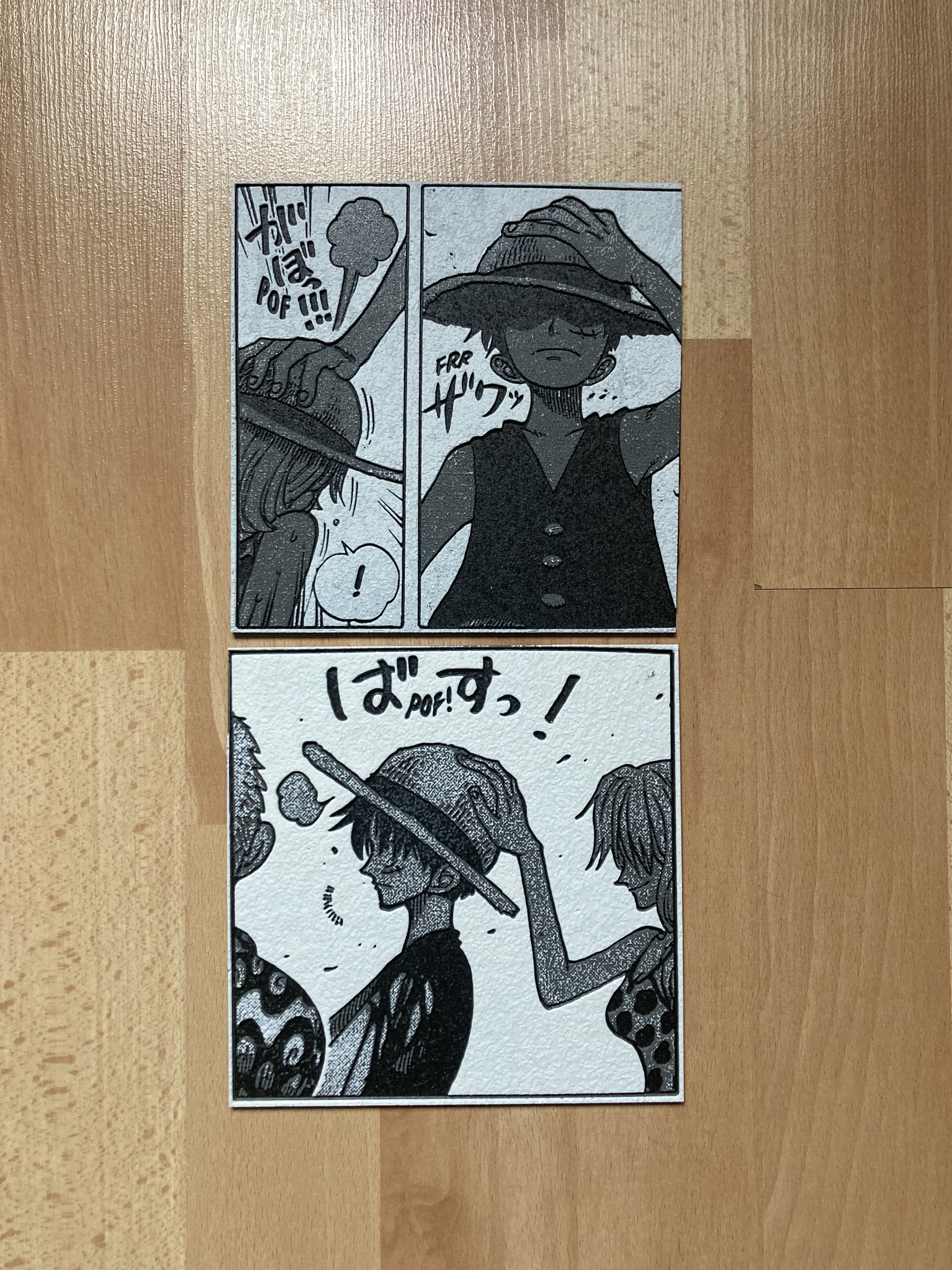 Luffy x Nami Straw Hat ~ HueForge