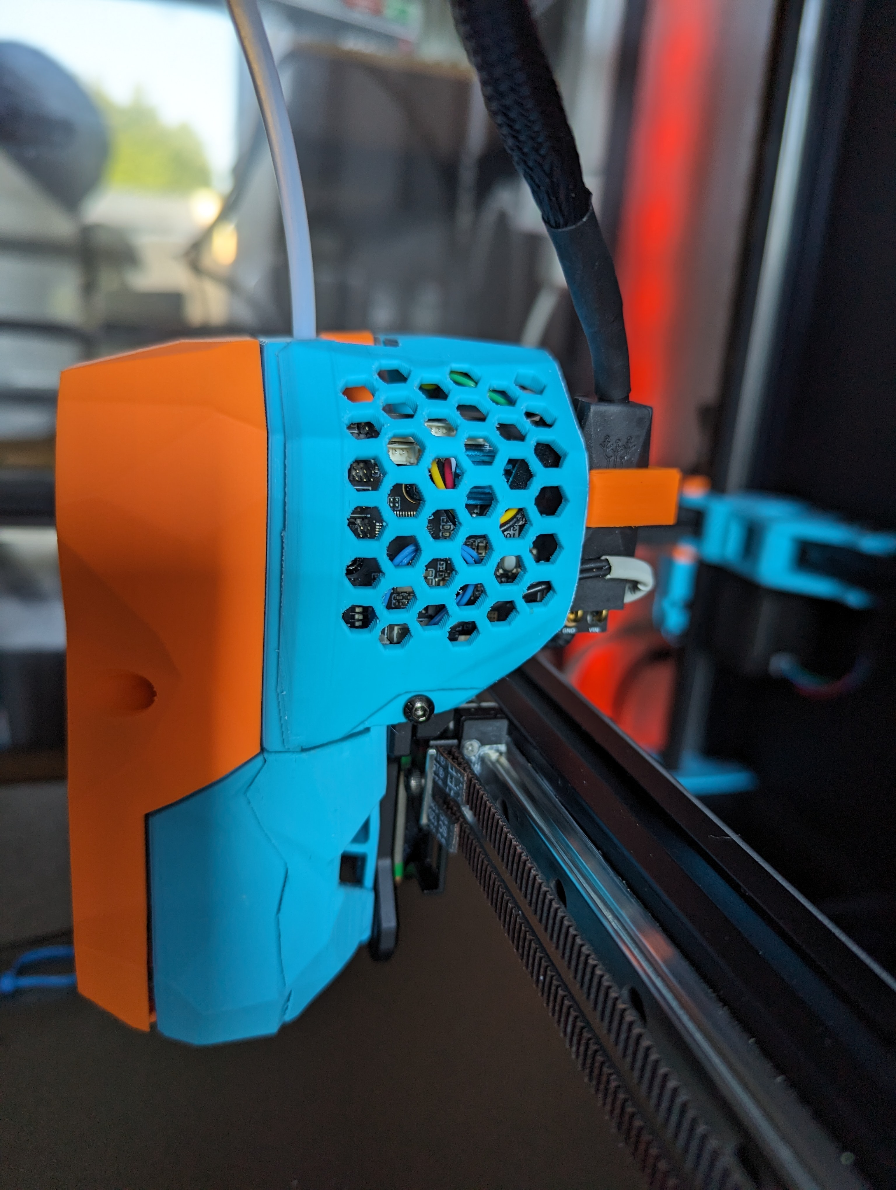 Voron Stealthburner PCB Cable Cover (LDO version)