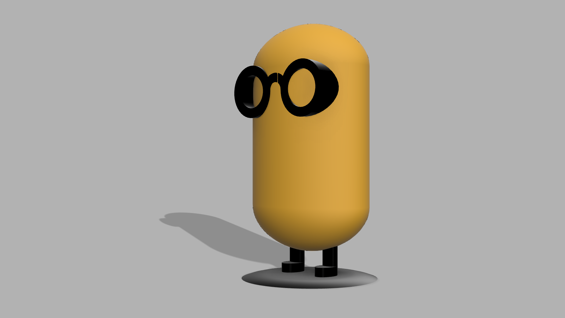 Minion in glasses