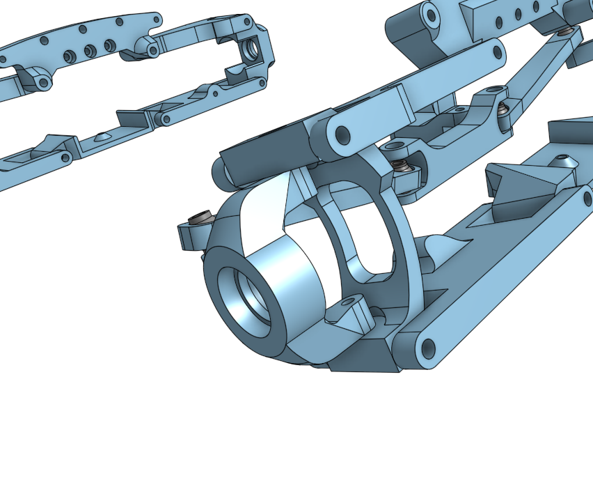 suspension for RC car by RacingRosso | Download free STL model ...