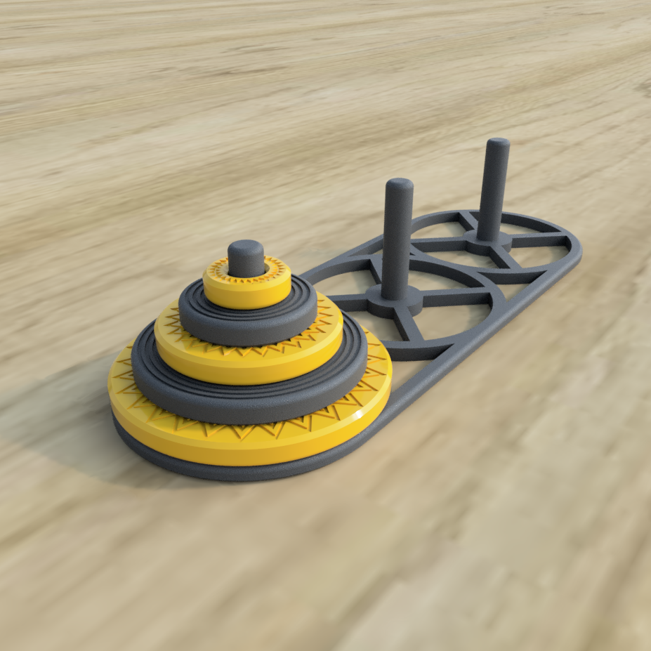 Tower of Hanoi 2.1 Puzzle&Game
