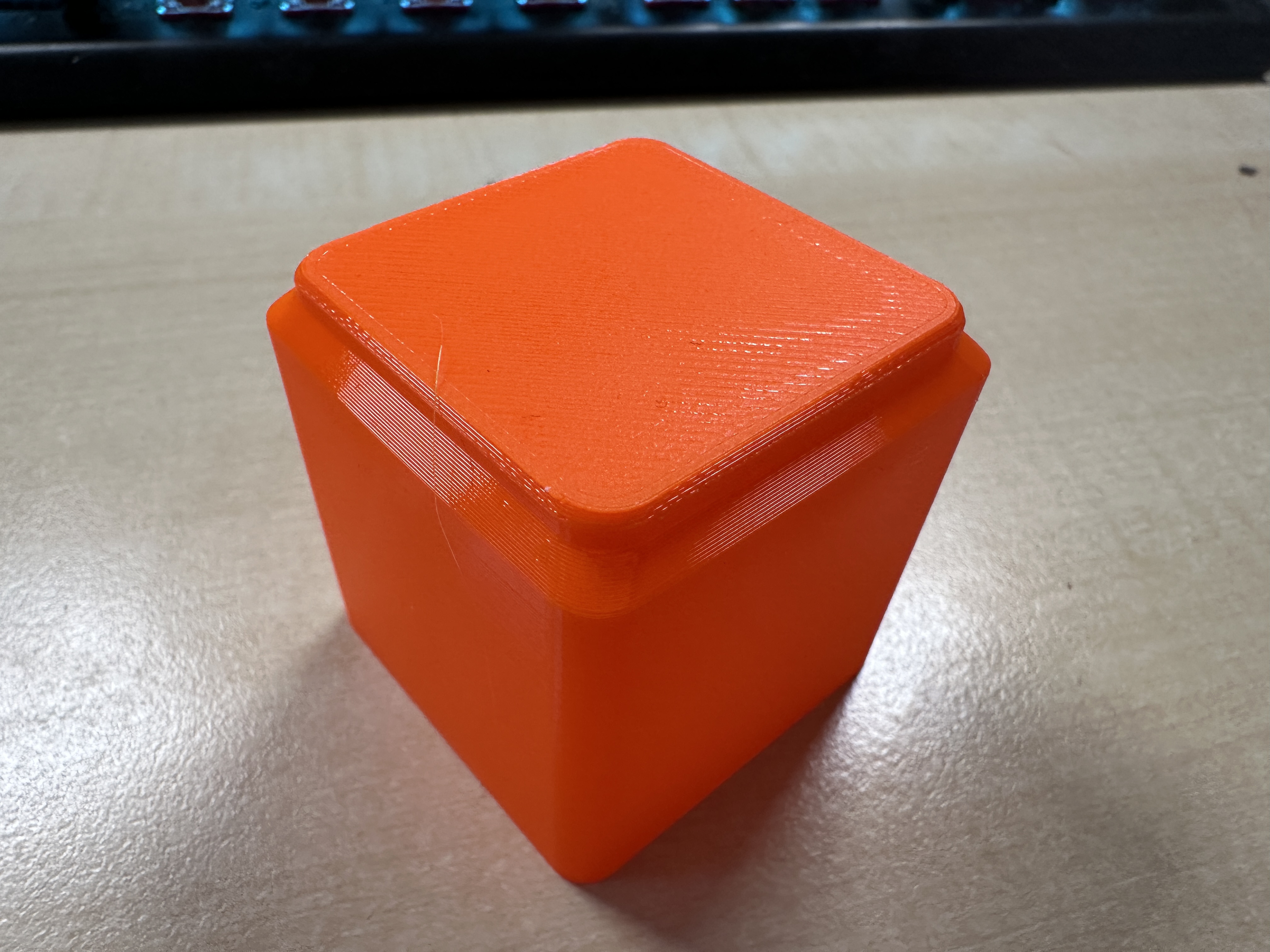 Gridfinity Bin and Extrusion Multiplier Calibration Cube by Zappes