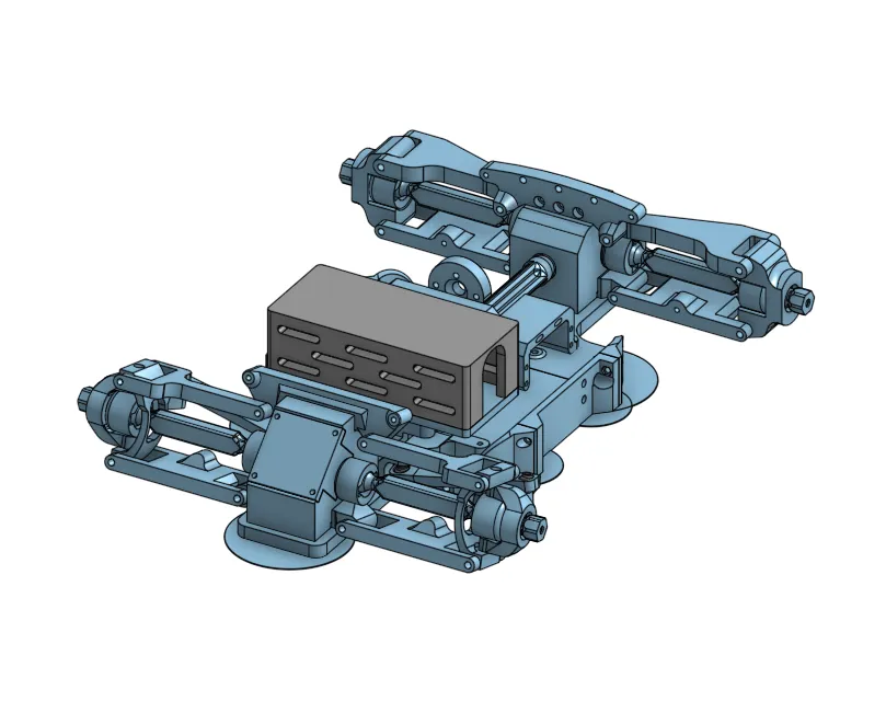 RC Car drive train by RacingRosso | Download free STL model ...