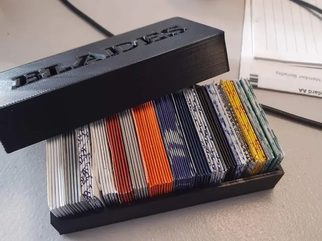 Razor blades holder