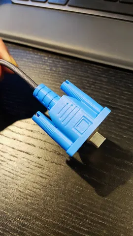 VGA Cover for USB C (for Ikea Lillhult USB C old style)