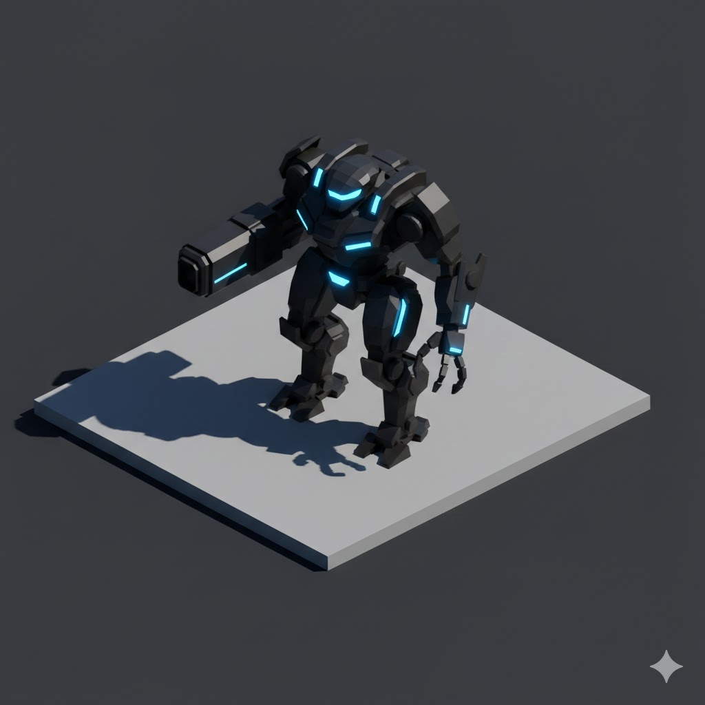 Low Poly Mech Suit