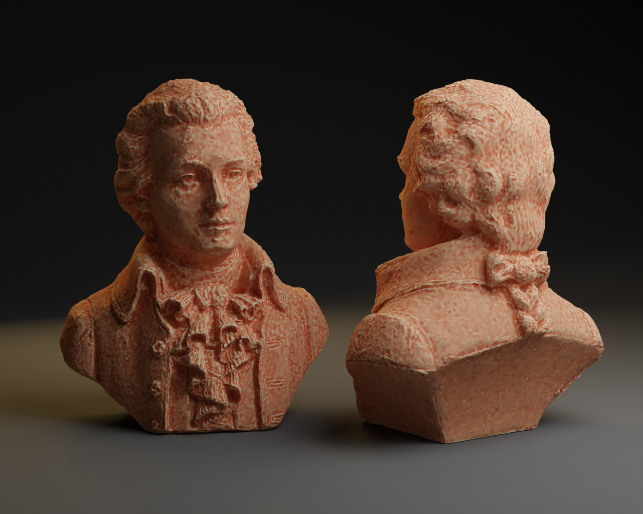 Mozart Bust