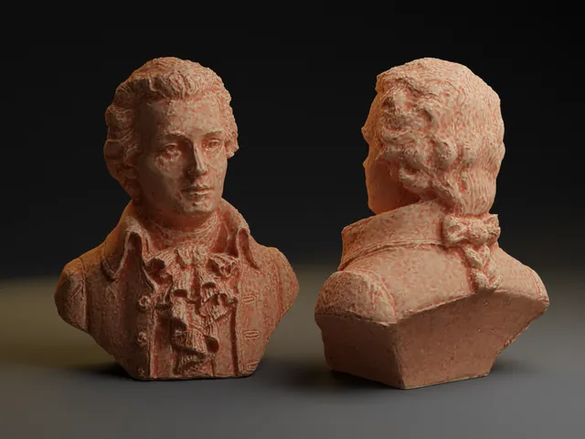 Mozart Bust