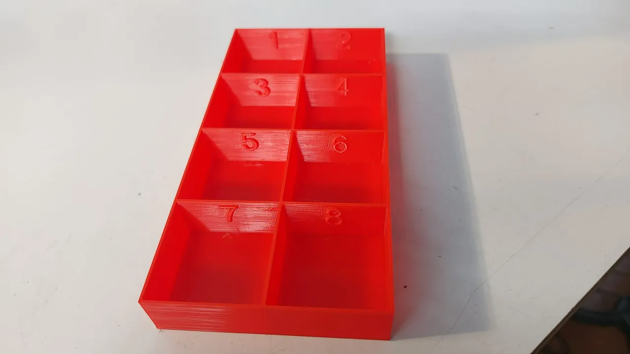 caja enumerada para tornillos by antogora