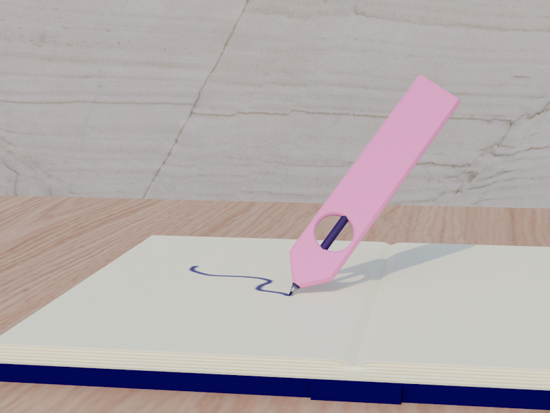 Flat pen
