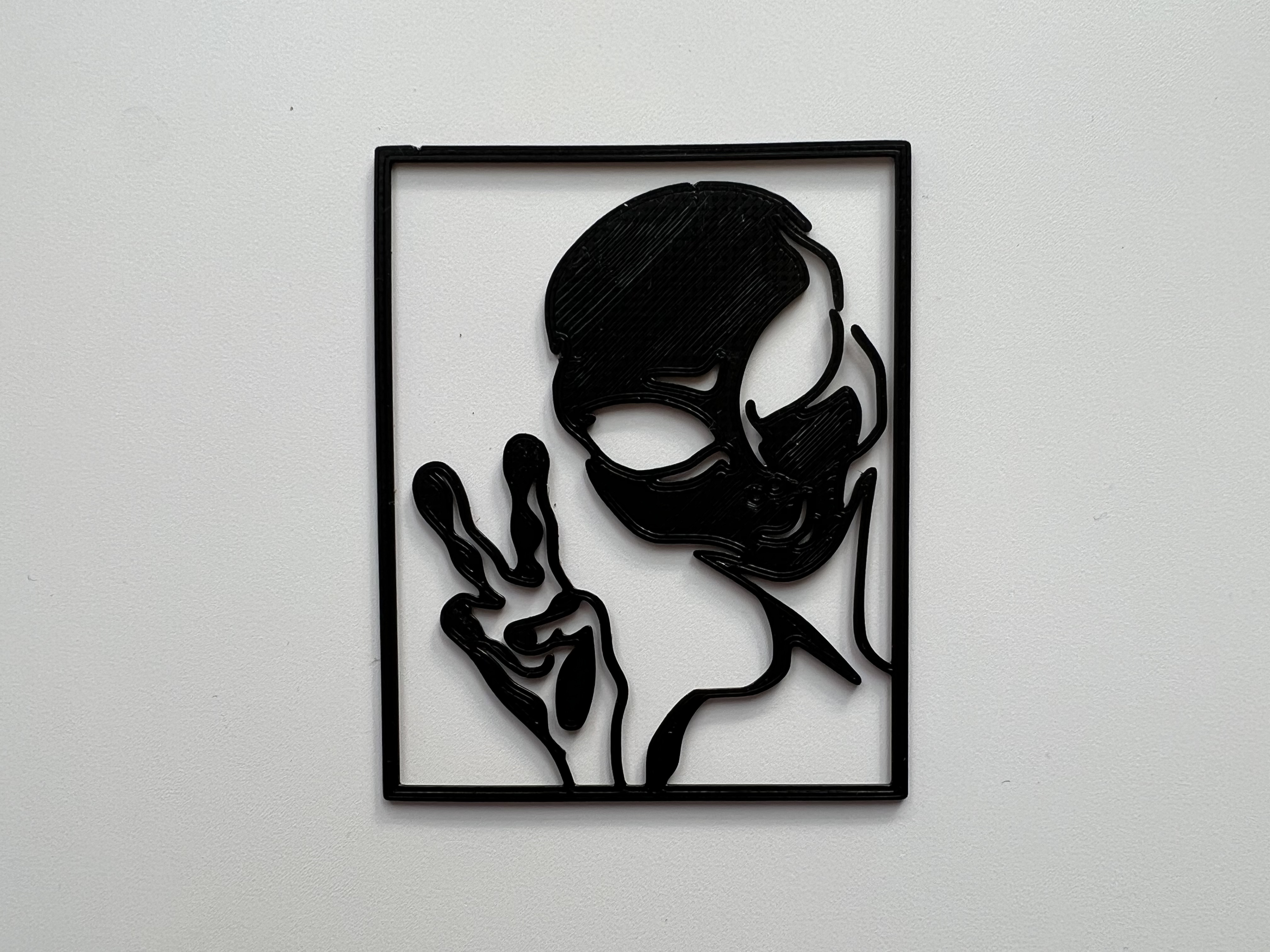 Alien Wall Art #4