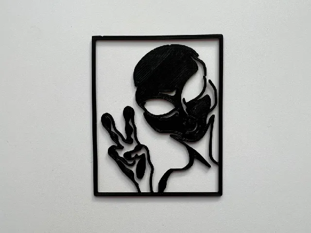 Alien Wall Art #4