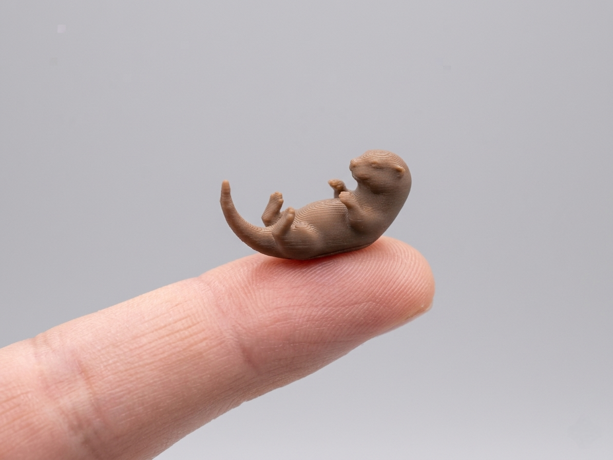 Mini Otter Buddy 3D model