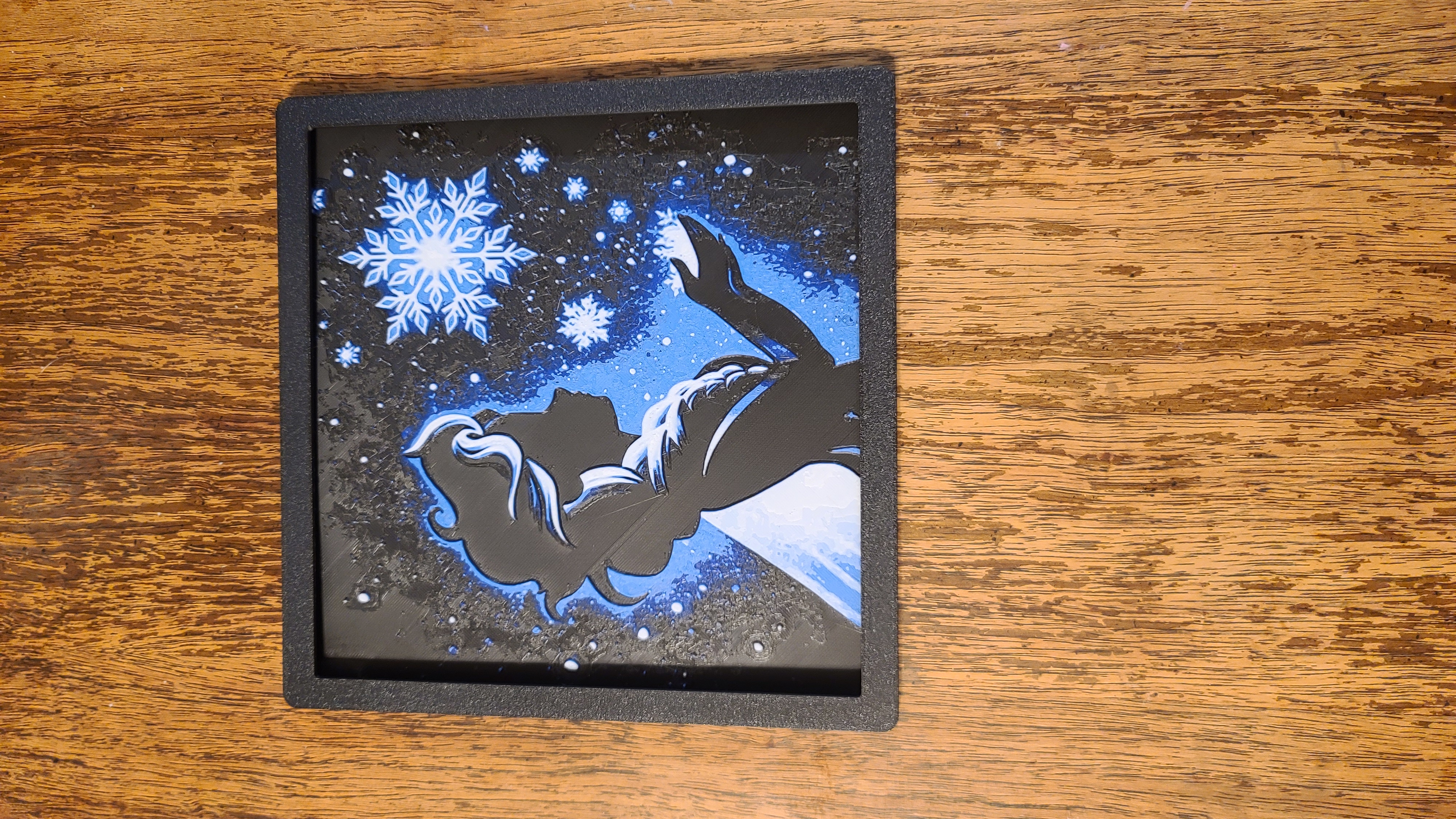 Frame for Elsa from frozen