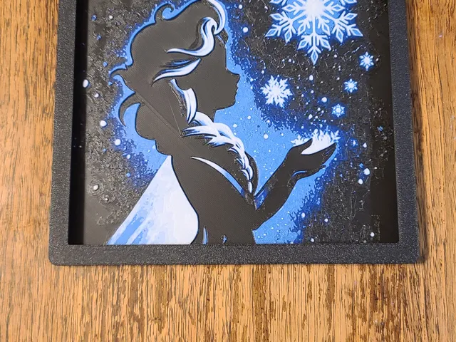 Frame for Elsa from frozen