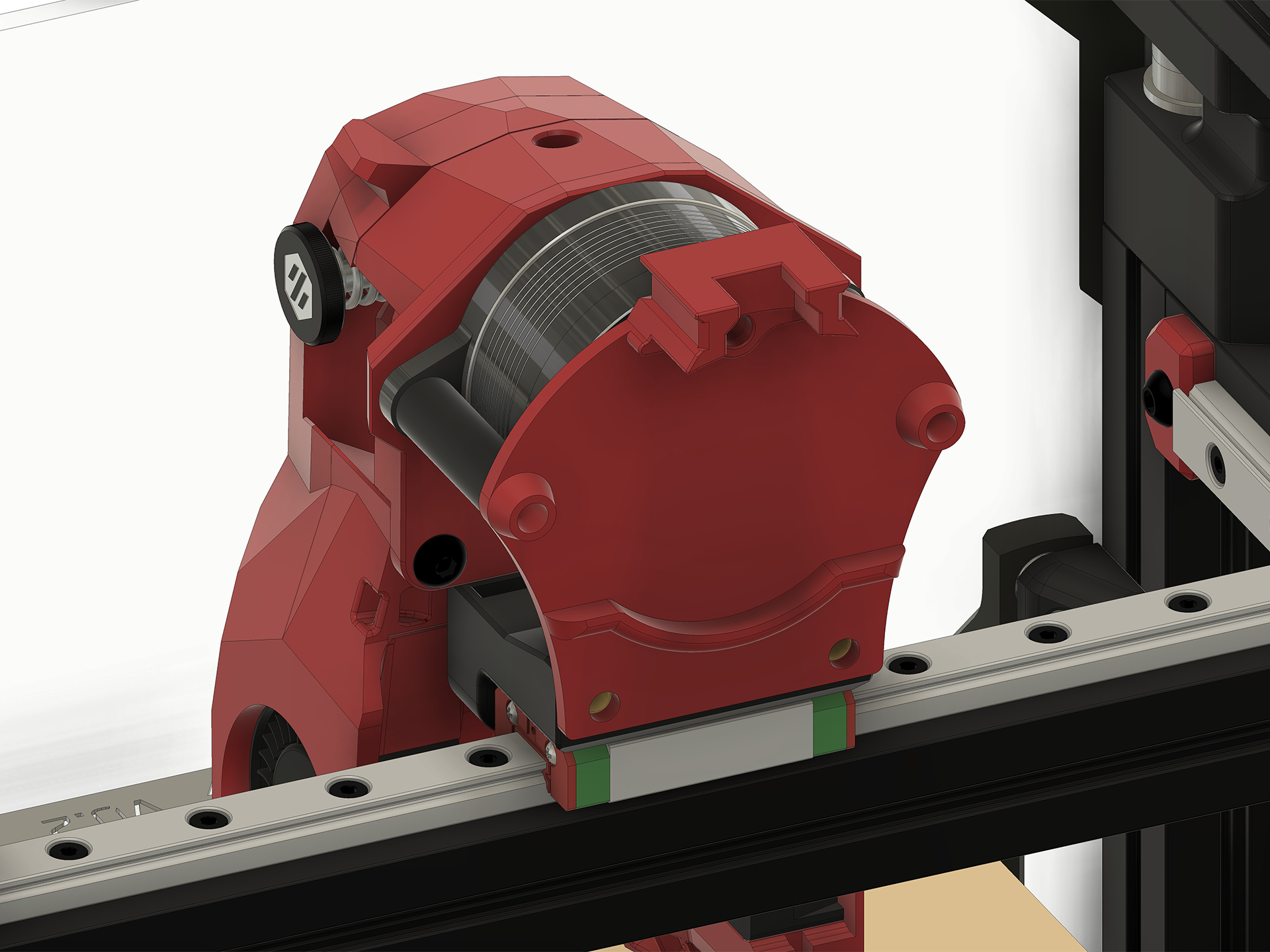 CANBUS Toolhead Bracket for the VORON 0.2 with BTT EBB36
