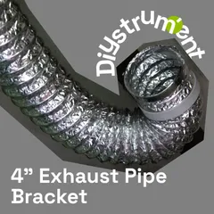 4 inch (100mm) DWV PVC Pipe Bracket von NicG | Kostenloses STL-Modell ...