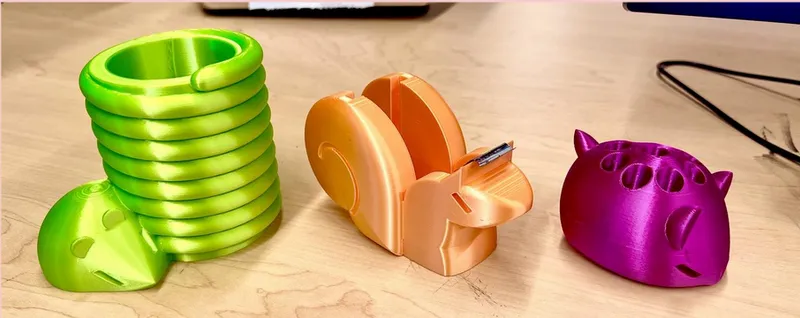 Desk Rodents! by Juke.Fox | Download free STL model | Printables.com