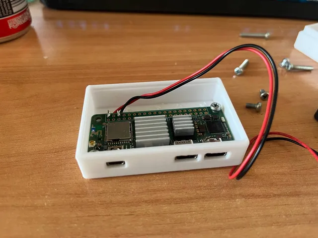 Radxa Zero 3W case with 4010 fan
