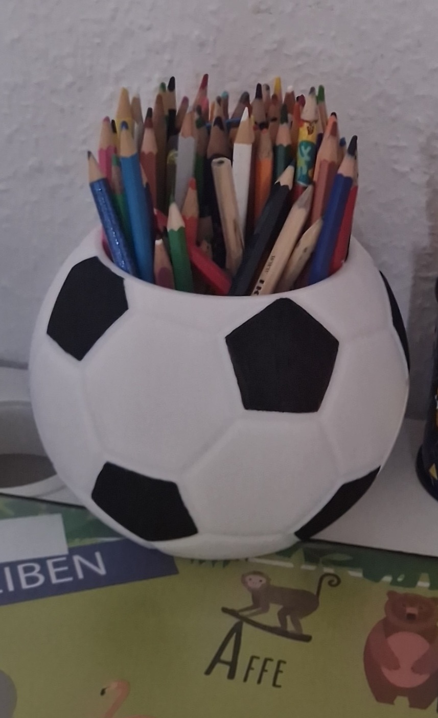 Fußball Stiftebecher