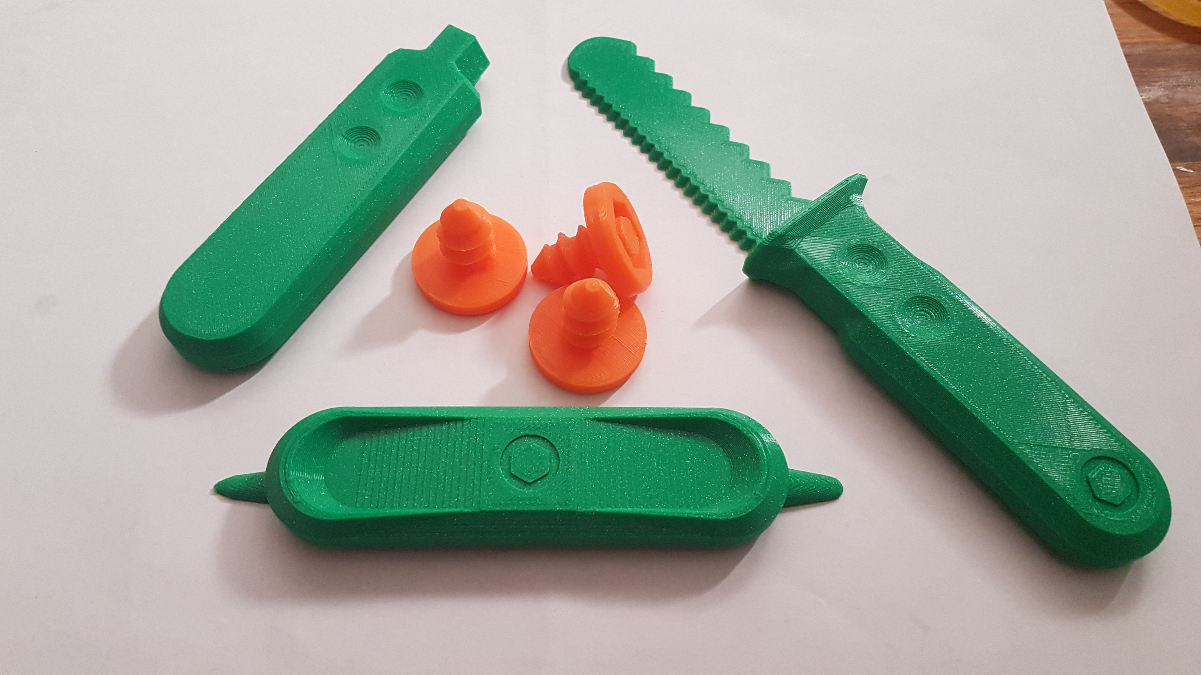 Cardboard toolset