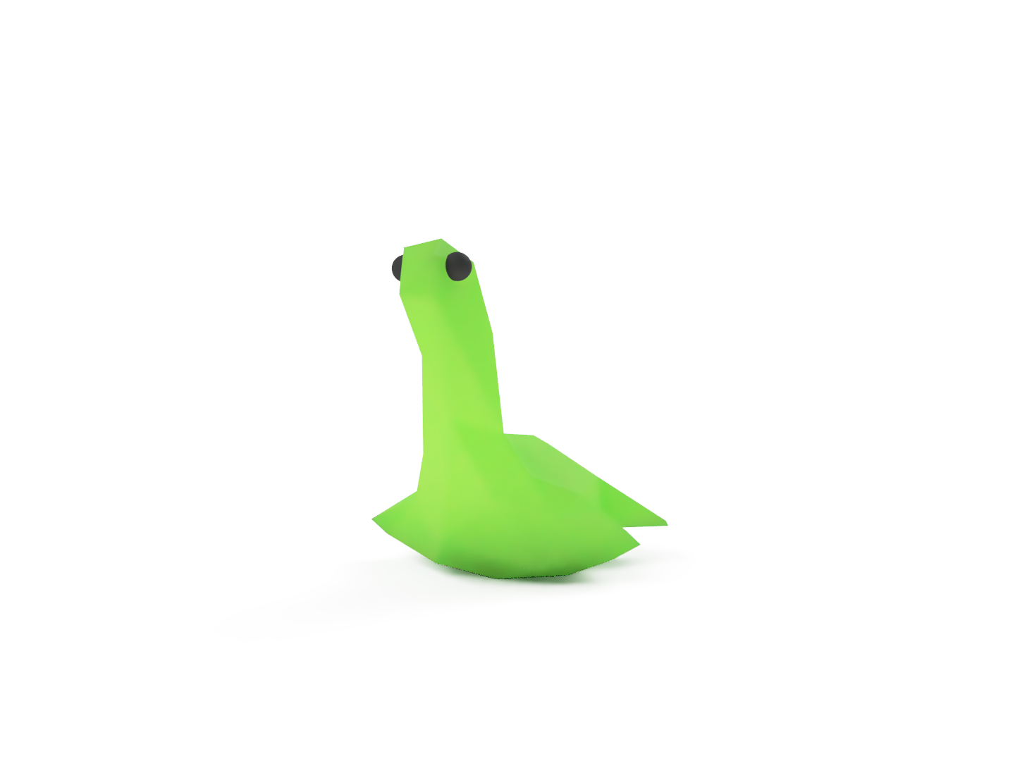 Low poly nessie