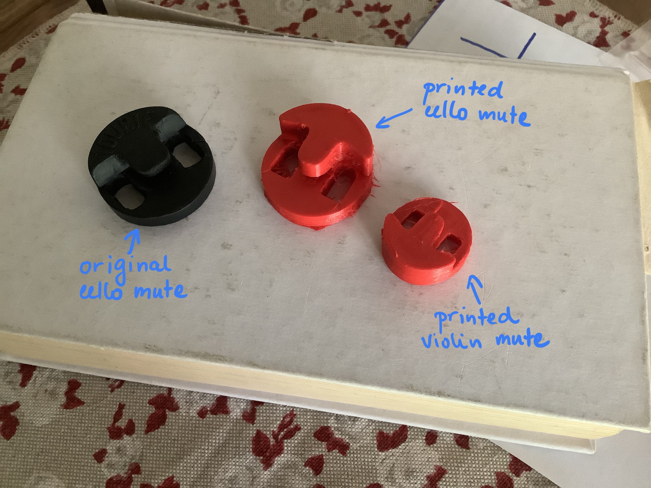 Rubber mute for strings — miniatura 2