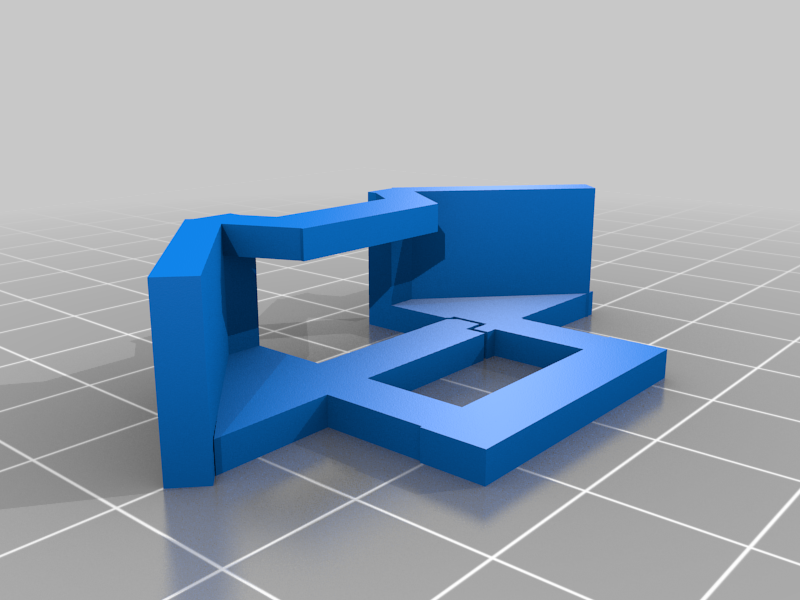 Miniatura 2 do modelo 3D tablet halte clip