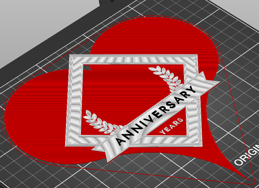 Anniversary decoration