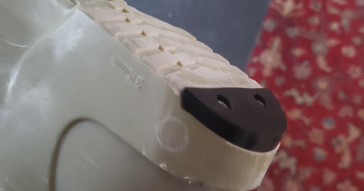 Salomon X-Wave Ski Boot Heel Piece by Bwil415 | Download free STL model ...