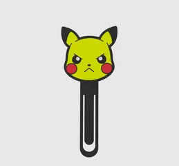 BookMark Pikachu Angry