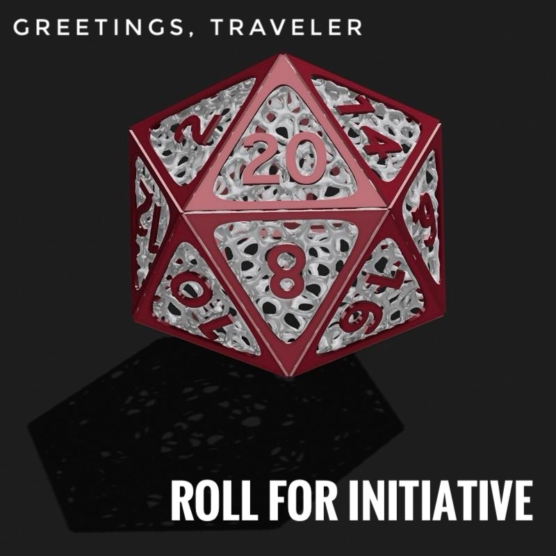 Voronoi D20 Dice