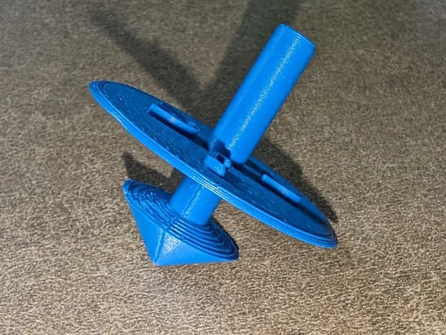 Upside-Down Dreidel - Torture Test for PETG/PLA or Soluble supports